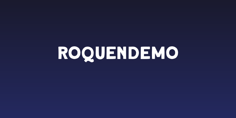RoquenDEMO Social Header