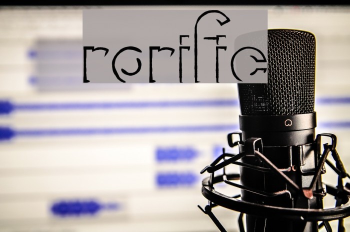 Rorific Font examples
