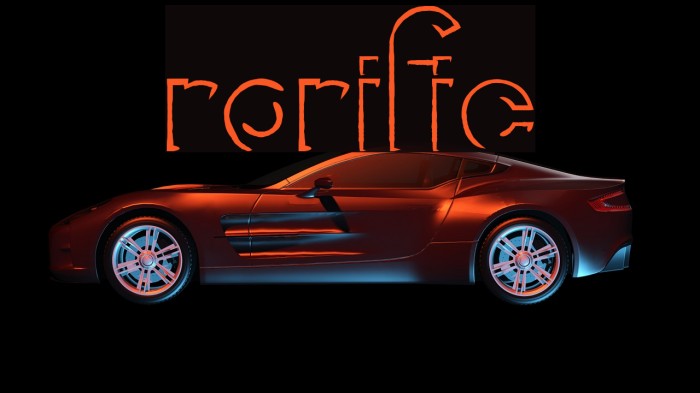 Rorific Font examples