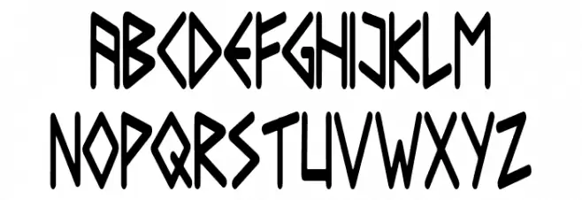 Roronoa Schriftart Groß
