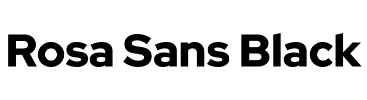 Шрифт blacker sans