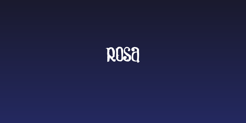 Rosa Social Header
