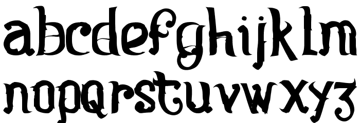 Rosa Font LOWERCASE