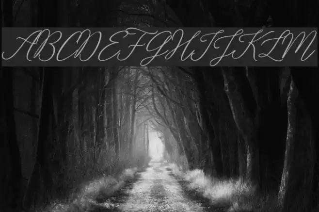 Rosabelia SLDT Font examples