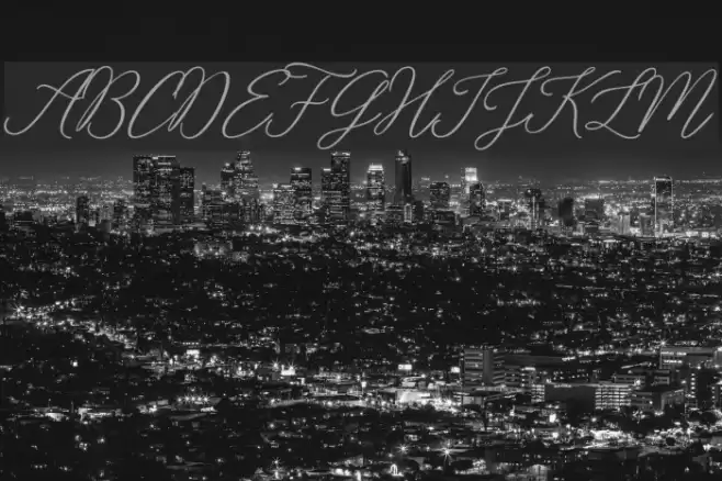 Rosabelia SLDT Font examples