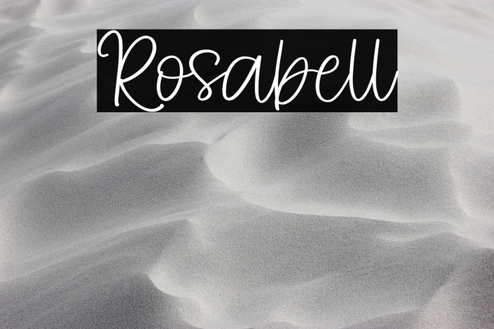 Rosabell Example 3