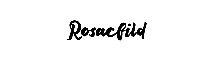 Rosacfild  font caratteri gratis