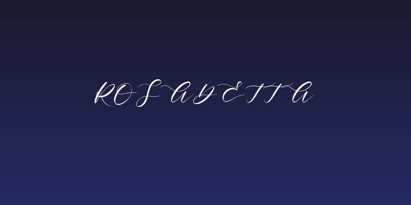Rosadetta Social Header