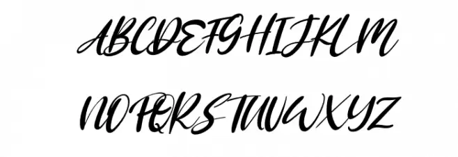 Rosaffina Italic Fuentes MAYÚSCULAS