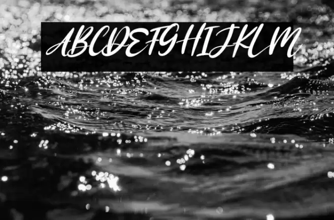 Rosaffina Italic Font examples