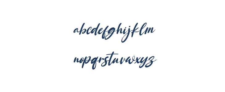 Rosaffina Italic Lowercase