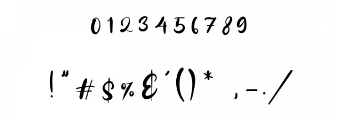 Rosaffina Font OTHER CHARS