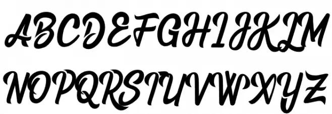 Rosala Schriftart Groß