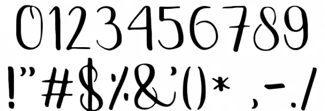 Rosalina Font OTHER CHARS