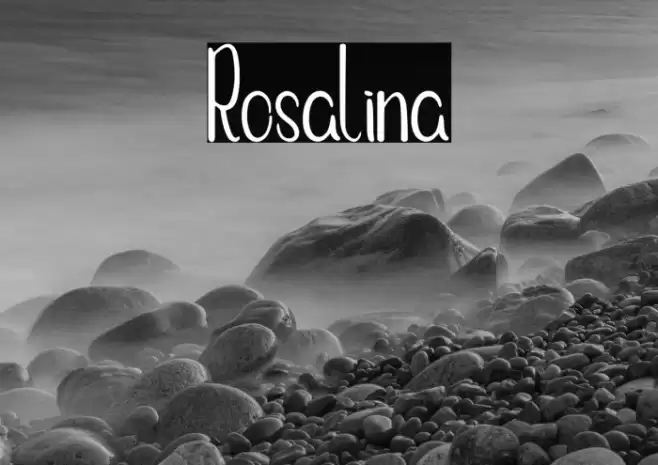 Rosalina Font examples