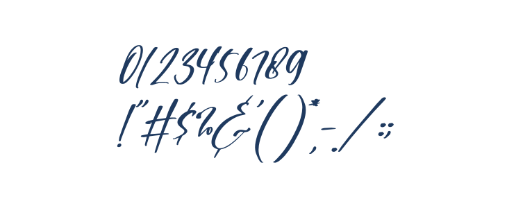 Rosalinda Italic Other Characters
