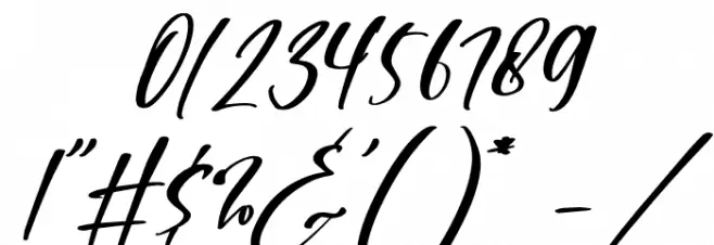 Rosalinda Italic Font OTHER CHARS