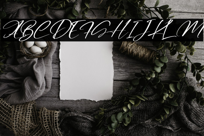 Rosalinda Italic Example 2