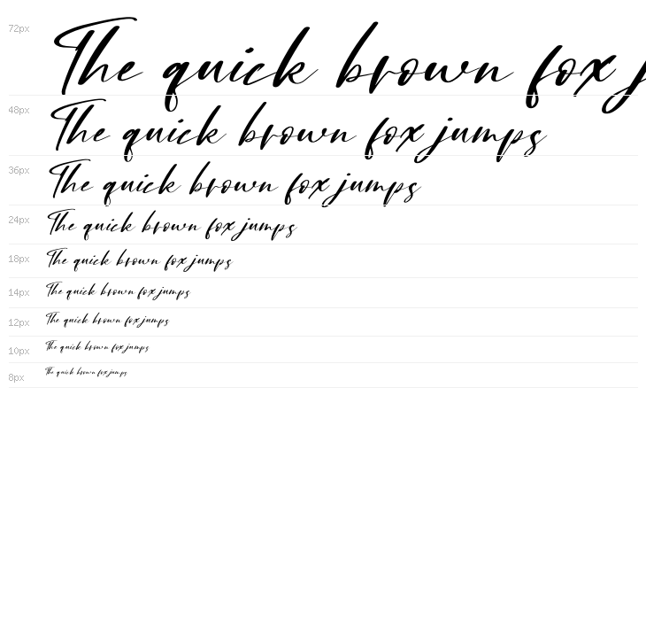 Rosalinda Italic Waterfall