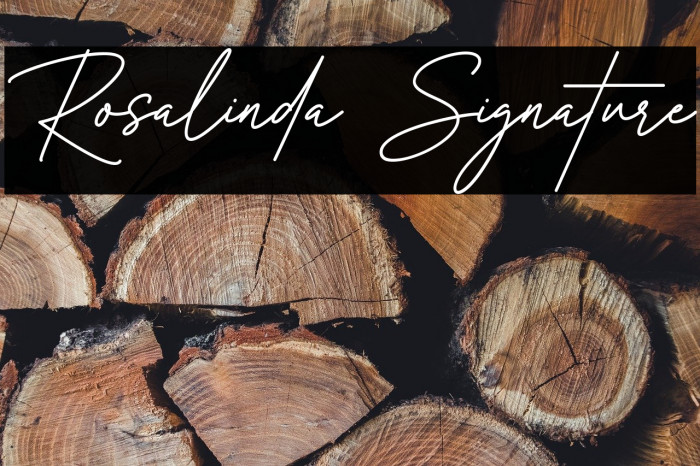 Rosalinda Signature Example 1