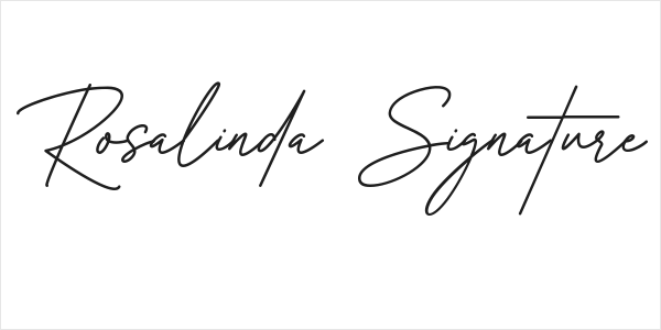 Rosalinda Signature Logo