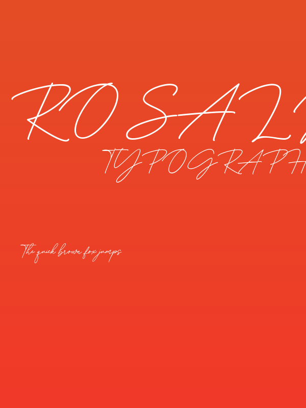 Rosalinda Signature Poster