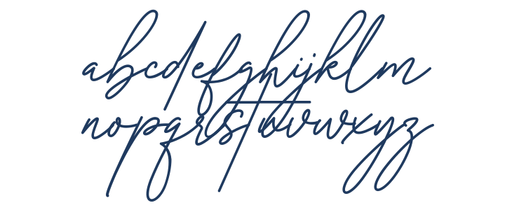 Rosalinda Signature Lowercase