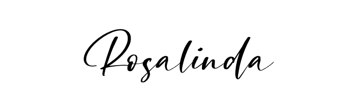 Rosalinda  Скачать бесплатные шрифты