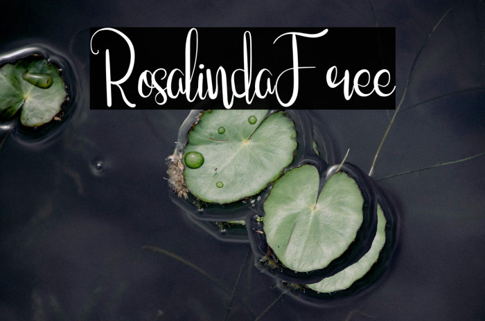 RosalindaFree Example 2