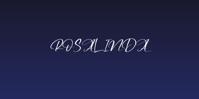 Rosalinda Social Header