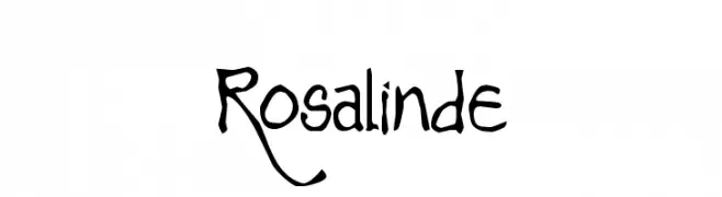 Rosalinde  baixar fontes gratis