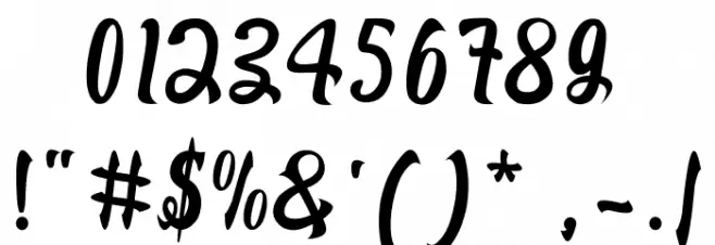 Rosaline Font OTHER CHARS