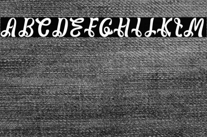 Rosaline Font examples