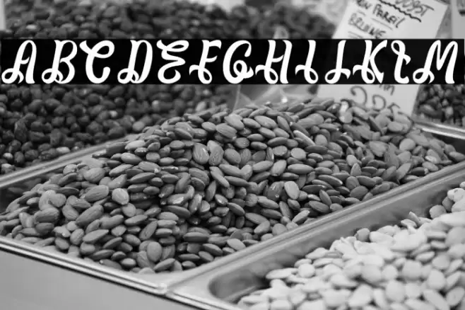 Rosaline Font examples