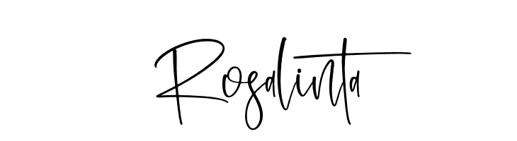 Rosalinta  フリーフォントのダウンロード