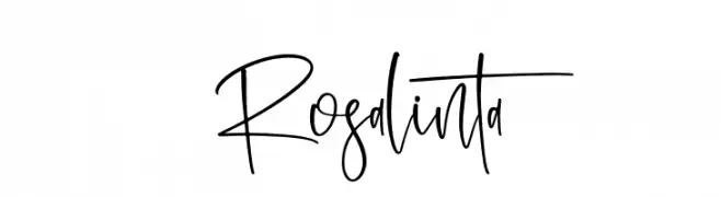 Rosalinta  免费字体下载