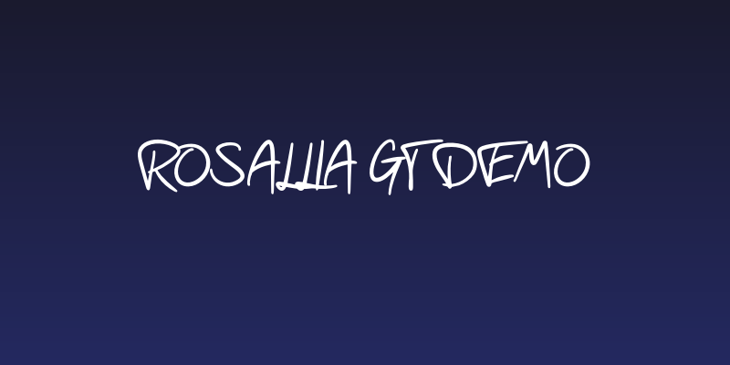 Rosallia GT Demo Social Header