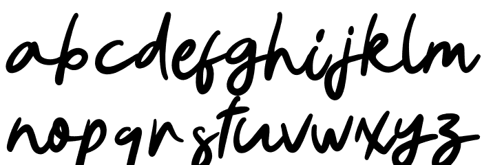 Rosallia GT Demo Font LOWERCASE