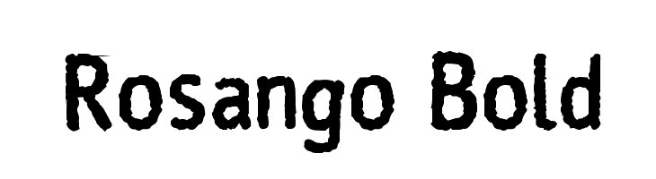 Rosango Bold  baixar fontes gratis