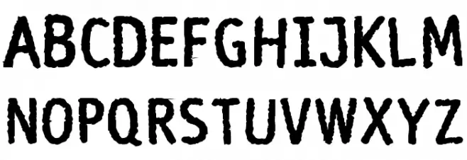 Rosango Bold Schriftart Groß