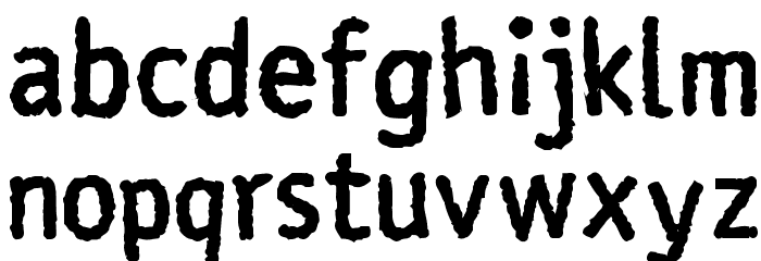 Rosango Bold Font LOWERCASE