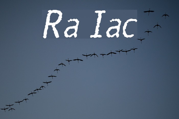 Rosango Italic Font examples