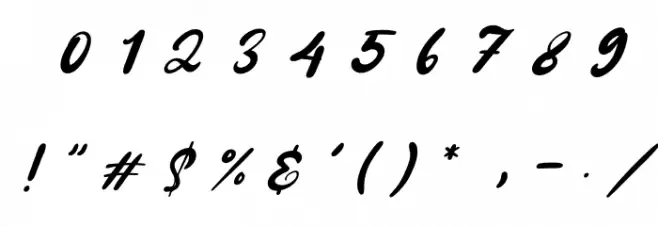 Rosanna Italic Font OTHER CHARS