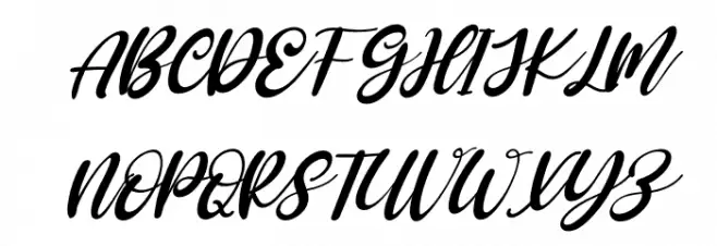 Rosanna Italic Fonte MAIÚSCULAS