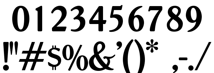 RosannaScriptOpti Font OTHER CHARS
