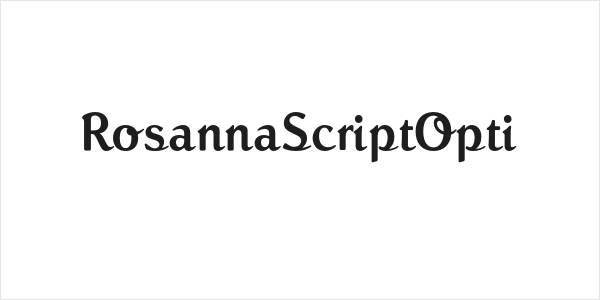 RosannaScriptOpti Logo