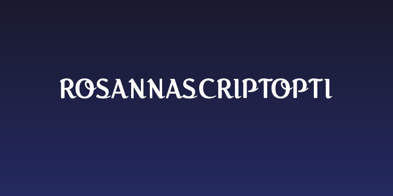 RosannaScriptOpti Social Header