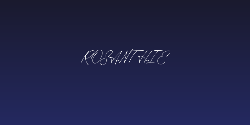 Rosanthie Social Header