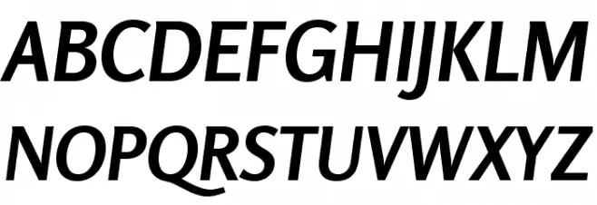 Rosario Bold Italic フォント 大文字