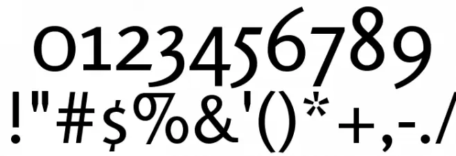 Rosario Font OTHER CHARS